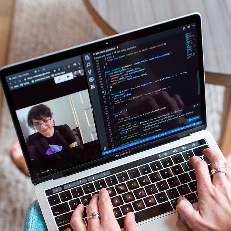 Person Working on Laptop 2
